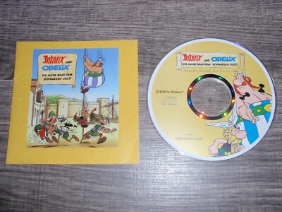 Asterix und Obelix Searching for the Black Gold German v. PC CD-ROM 1997 W95/3.1