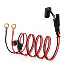 Battery Cable Tender Terminal Ring Sae Connector Harness Charger Extension Cord