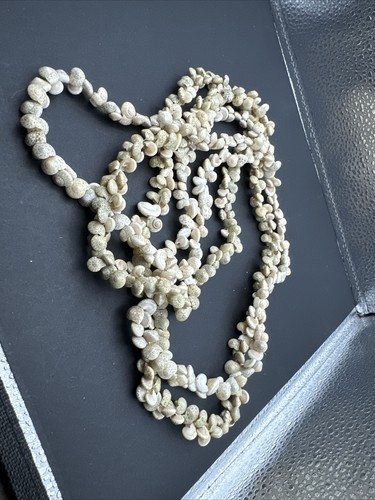 TWO 32” Puka Shell Necklaces! Gorgeous Natural Shell.