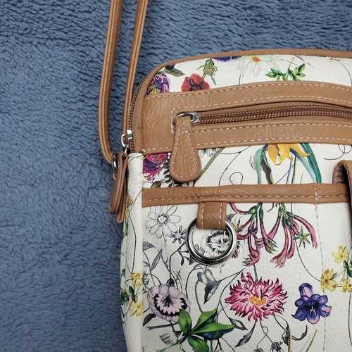 MultiSac North South Mini Zip Around Crossbody Vienna Floral/Hazelnut Purse - Picture 13 of 23