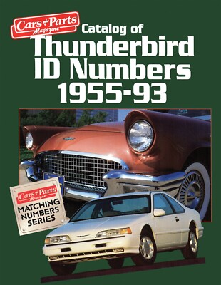 1955-1993 Thunderbird ID Numbers Catalog