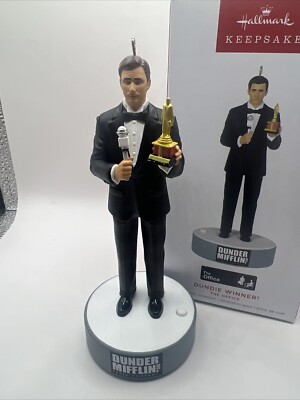 Dundie Winner! The Office Weihnachten Punze Andenken Ornament Neu im Karton...