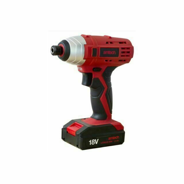 Amtech V6520 18V Cordless Impact Driver for sale online eBay