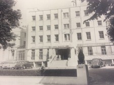 Majestic Hotel Cheltenham Postcard Real Photo Gloucestershire Old Vintage Cars 