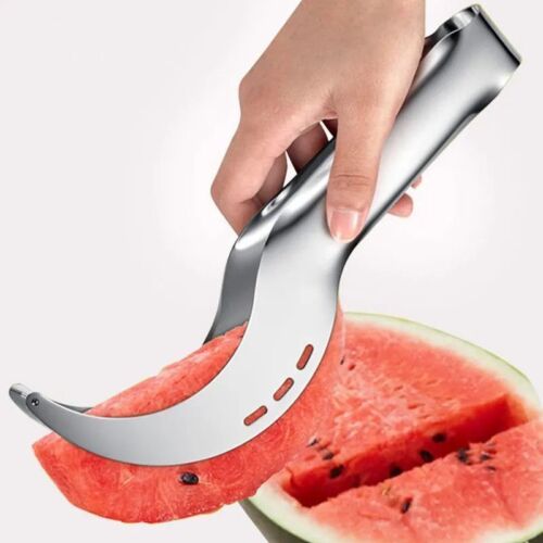 Watermelon Slicer Cutter Knife Server Corer Scoop Kitchen Knife Tools - Picture 16 of 19
