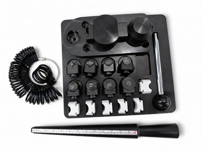 Tooltos Ring Bender Set with Ring Sizer Mandrel Pre-Owned Free US Shipping