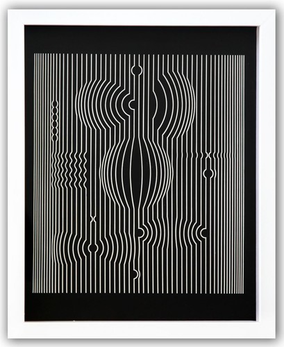Victor Vasarely- Heliogravure Print "Untitled"