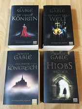 Rebecca Gablé Büchersammlung, 4 Gebundene Bücher, 4 Taschenbücher