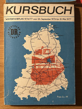 Kursbuch Deutsche Reichsbahn Winterfahrplan 1976/77