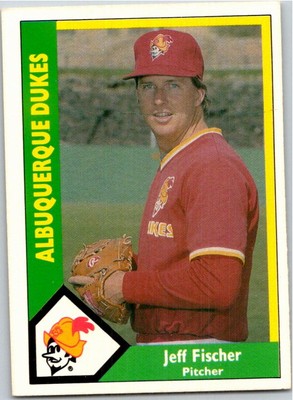 1990 CMC Albuquerque Dukes #3 Jeff Fischer