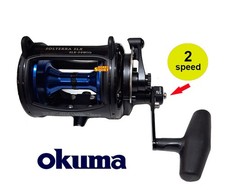 OKUMA SOLTERRA B SLX 50W II MULINELLO TRAINA  CLASSE 50 LB DOPPIA VELOCITA'