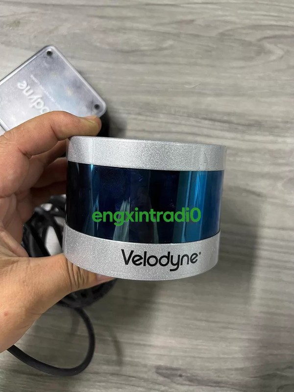 Used Velodyne VLP-16 Puck 3D LiDAR Sensor 16CH 100m 360° w/ HD Interface Box