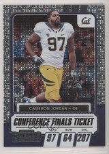 2021 Contenders Draft Picks Conference Finals Ticket 58/99 Cameron Jordan 0q3