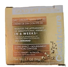 CICATRICURE GOLD LIFT DAY CREAM  50G EACH REDUCE WRINKLES, EXP 12/2025