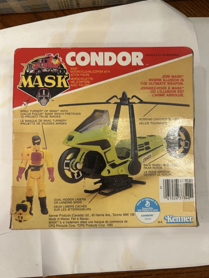 Mask Condor Sealed By Kenner - Image 4 of 4