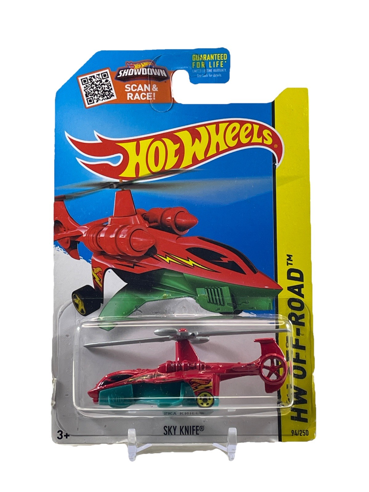 Hot Wheels Sky Knife 94/250 - Red - 2015 Mainline A