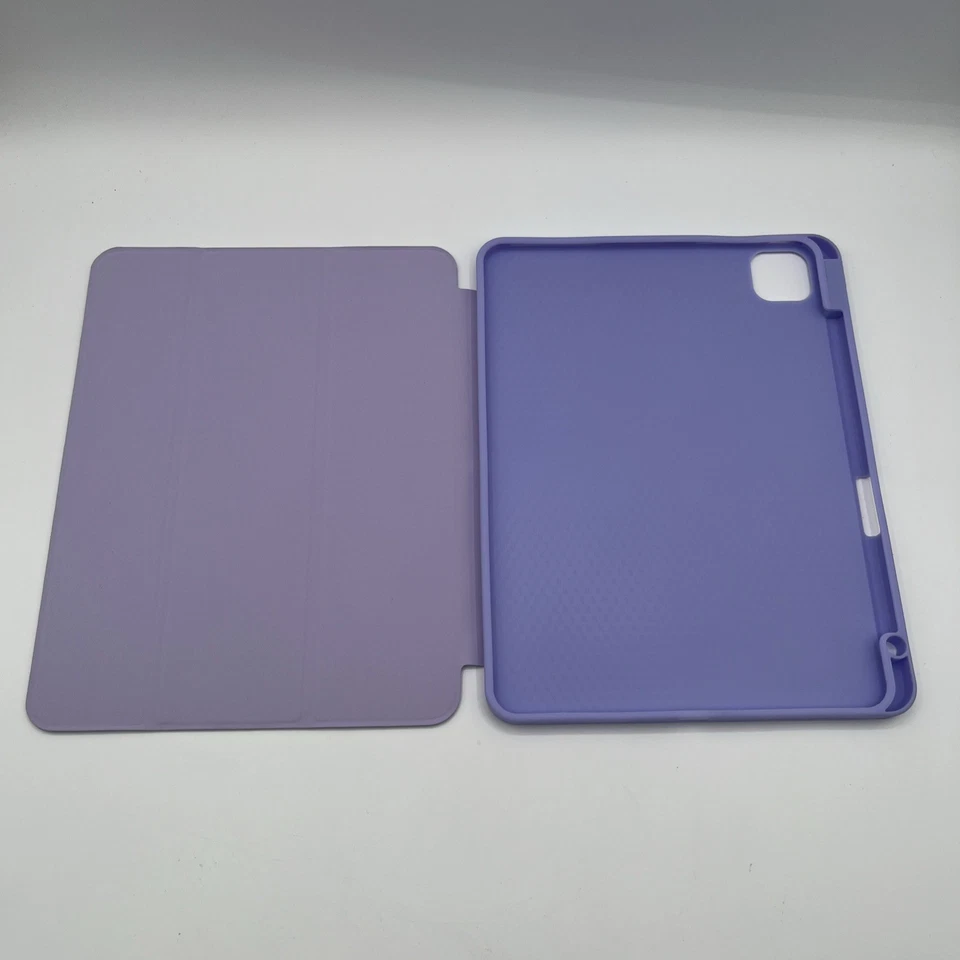 Funda Lavanda Para iPad Pro 12.9" Generación Cuero Soporte Cubierta Foto 3 de 3