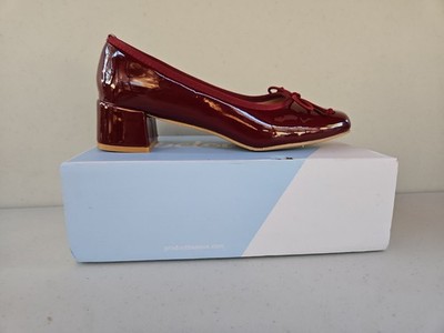 Belovedy Connection-1 Women's Patent Heel Shoes Wine Red Size 10 NIB