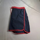 George Men XL 40-42 Navy Blue Red Trim Board Swim Shorts Drawstring XL 40-42 — photo 9