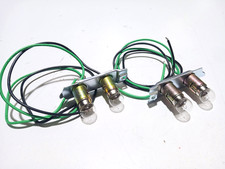 1940- 1953 Chevrolet Truck Taillight Bulbs And Mounting Brackets -6 Volt Pair