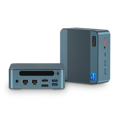 Mini PC Intel i5 12600H 32GB DDR4 512GB SSD WLAN BT HDMI USB 4K Linux Win 11 Pro