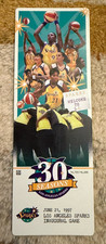 Los Angeles LA Sparks 30 Seasons Commemorative Ticket  Dated June 21, 1997