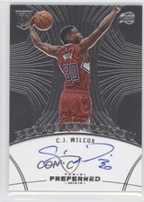 2014-15 Panini Preferred Rookie Revolution Auto 8/49 CJ Wilcox #379 Auto 1u6