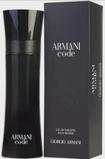 Armani Code By Giorgio Armani 4.2 oz 125 ml Eau de Toilette Brand New Sealed