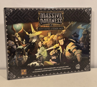 Massive Darkness 2 - Kickstarter Upgrade Pack - CMON Brand New, Sealed
