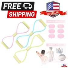 Yoga Resistance Band Stretch Fitness Band, Chest Expander, for Arm and Should...