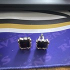 Men's Silver Plated Square Cufflinks, Silver Tone Bullet Back Style — photo 3