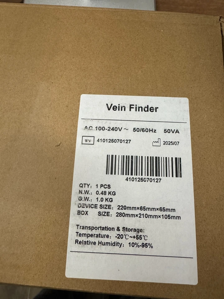 Vein Finder Device with Benchtop Stand – High Resolution Vein Viewer, Multiple  - Image 2 of 4