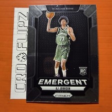 2024-25 Panini Prizm #15 AJ Johnson Emergent