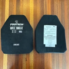 ​Protech 2113MC-3 Level III lightweight Stand Alone Rifle Plate - set of 2