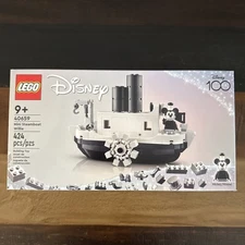 🎶 Lego 40659 DISNEY Mini Steamboat Willie With Mickey Mini figure - Sealed 🎵