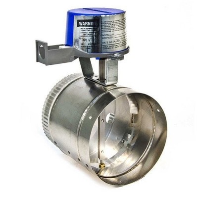 Field Controls GVD-7PL 7'' Automatic Vent Damper for 24v Gas Systems
