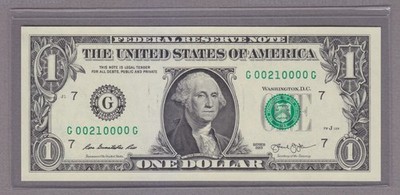 00210000 G-G BOOKEND | FANCY SPECIAL UNIQUE | BLACK JACK #21 SERIAL| GEM UNC
