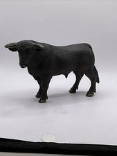 Schleich - Black Bull with ring in nose D-735...