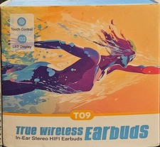 Wireless Earbuds NEW- Excellent Sound- Long Battery Life