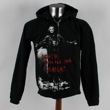 The Crow Movie Sweater Sweatshirt Hoodie Brandon Lee Death Graphic Black Mens...