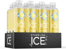 Sparkling Ice Cloudy Lemon Water w/ Vitamins & Antioxidants 500ml x12 UK
