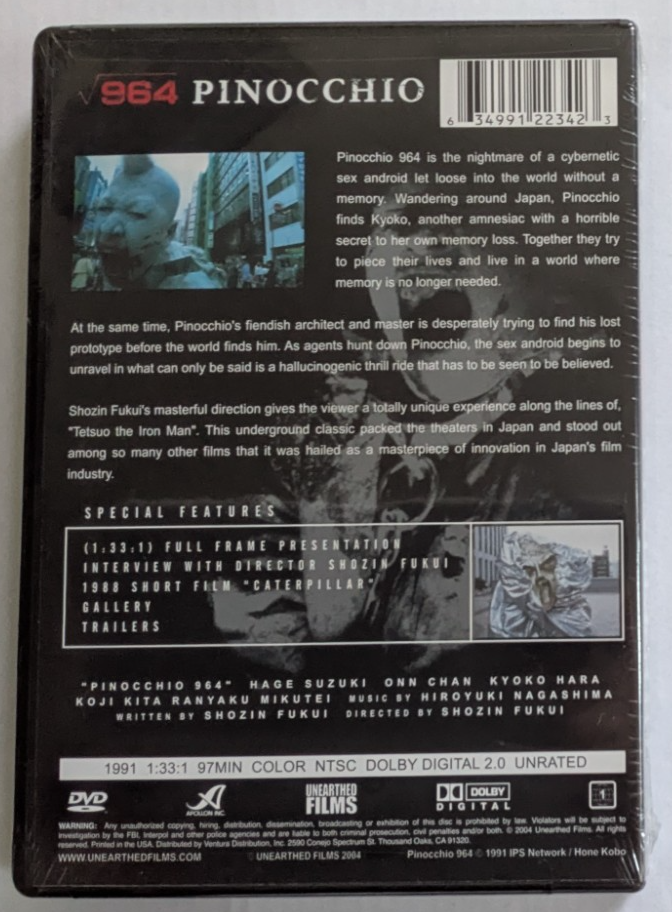 Pinocchio 964 (DVD, 2004) for sale online | eBay