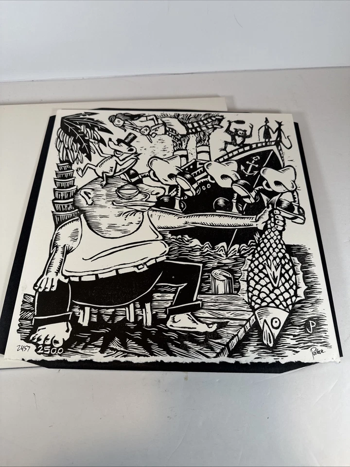 PHISH - Junta Vinyl RSD 2012 POLLOCK EDITION #1481 LP Poster - Image 4 of 4