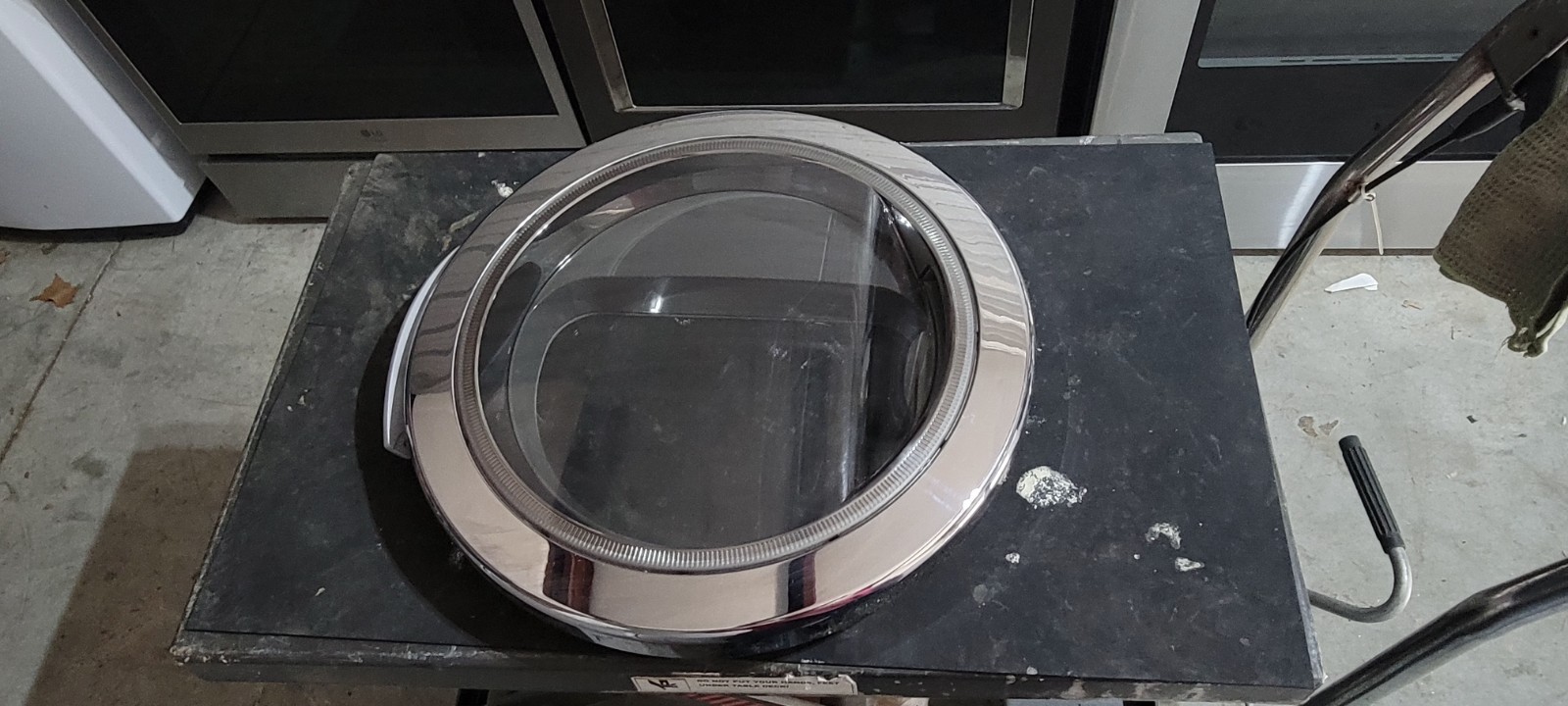 GE Compact DRYER DOOR SCRATCHES WE10X10025 Shipped Under 24hrs