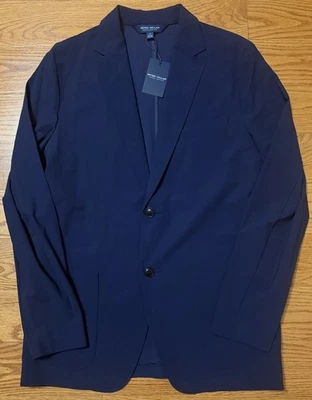 NWT! Mens Peter Millar Tailored Fit Bingham Performance Blazer Navy Blue M $398 - Image 1 of 4
