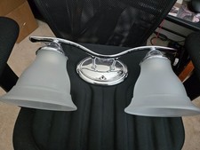 Trinity 2 Light Vanity Light by Progress Lighting - P3191-15 -Polished Chrome