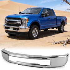 2017-2019 Ford F-250 F250 F-350 Front Bumper Cover Wo Fog Light Sensor Holes