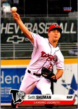 Seth Shuman 2021 Choice Lansing Lugnuts #19 Lansing Lugnuts