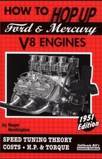 Ford Mercury Flathead V8 Engine Book Hot Rod How Hop Up Manual 1932-1951