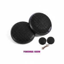 COPPIA TWEETER MINI CASSE AUTO STEREO ALTOPARLANTI DIFFUSORI SUONO 1000W CTC288G